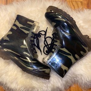 Camo Rain Boots